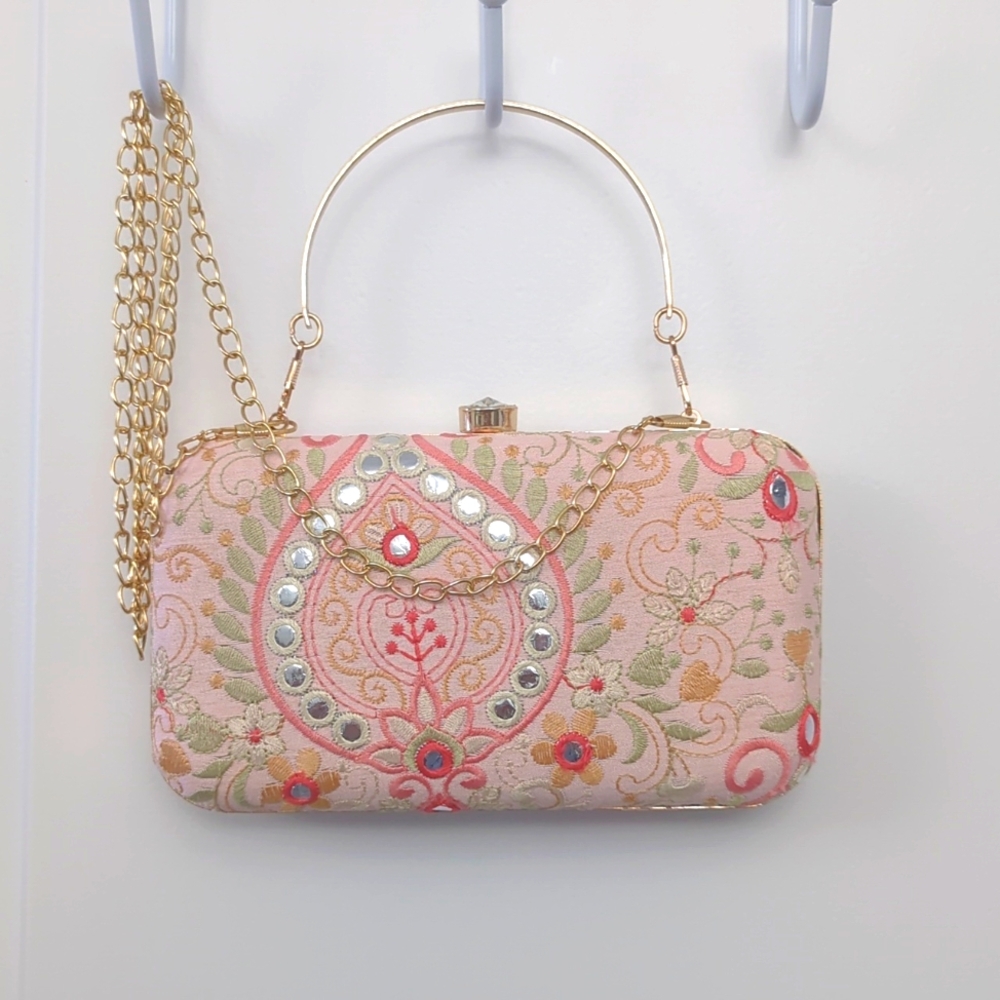 LTB Embroidered Clutch/Handbag
